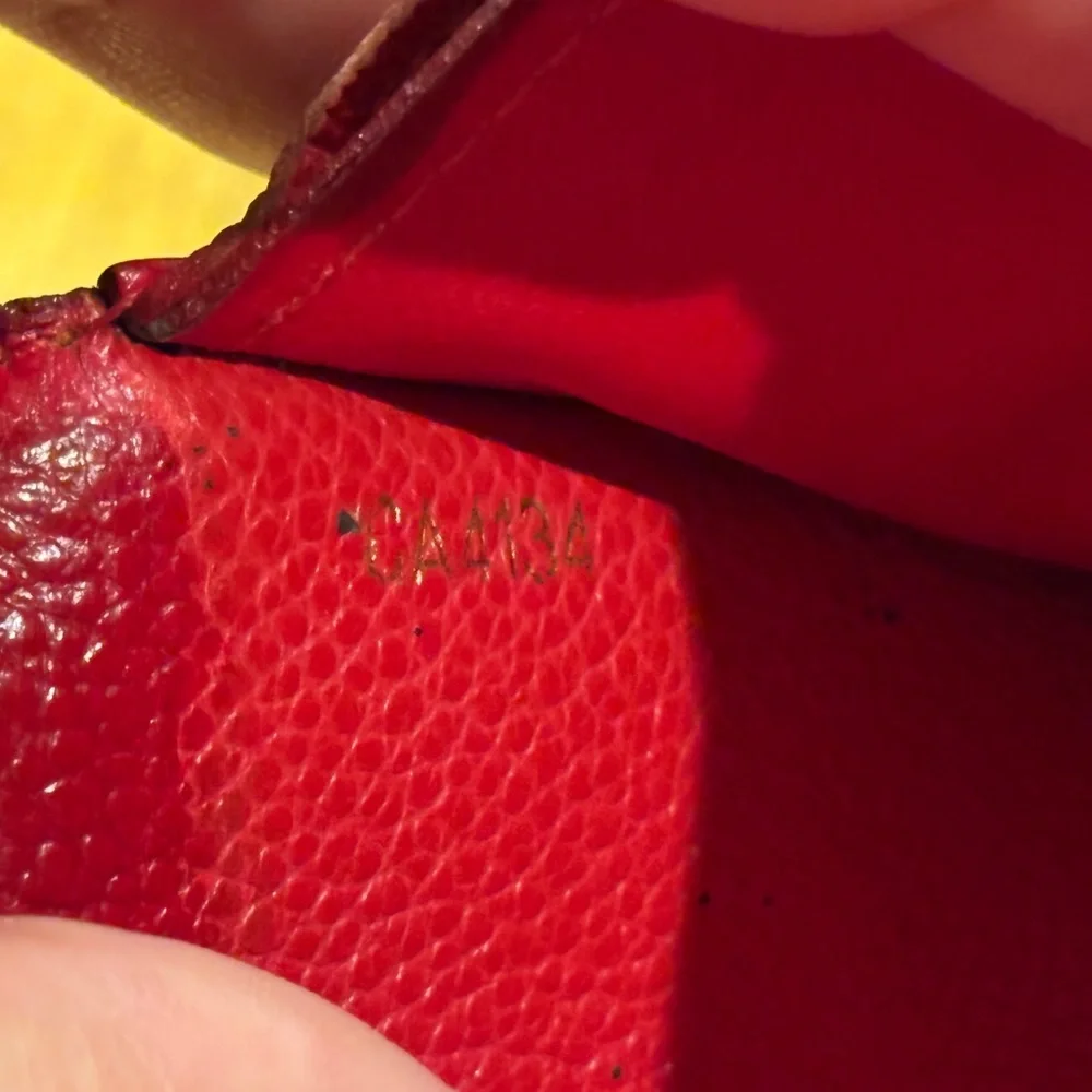 LOUIS VUITTON Empreinte Curieuse Wallet Aurore CA4134